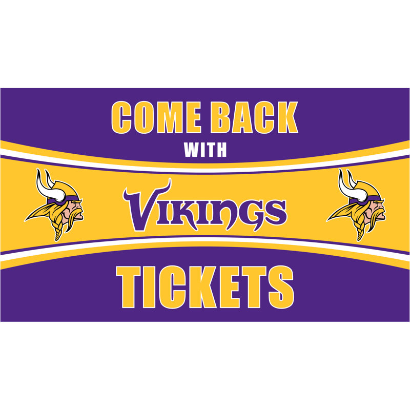 Paillasson en PVC, NFL Minnesota Vikings