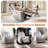 Alteo 39.4" Wide Modern Vegan Leather Power Recliner Chair with USB-97833762