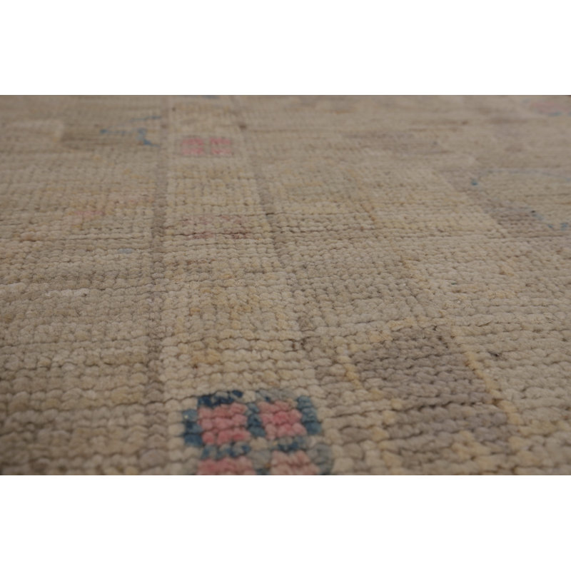 Vegetable Dye Oushak Turkish Area Rug
