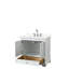 Ensemble de meuble-lavabo simple autoportant 30 po avec plateau en quartz Deborah-98084560-98084561-98084563