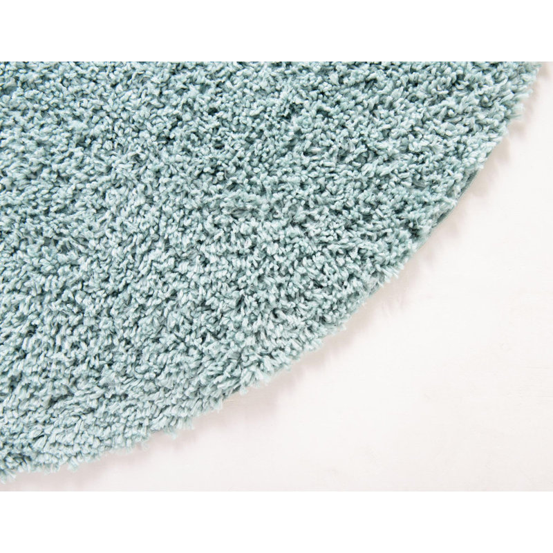 Tapis turquoise Wentworth, Rond 10pi