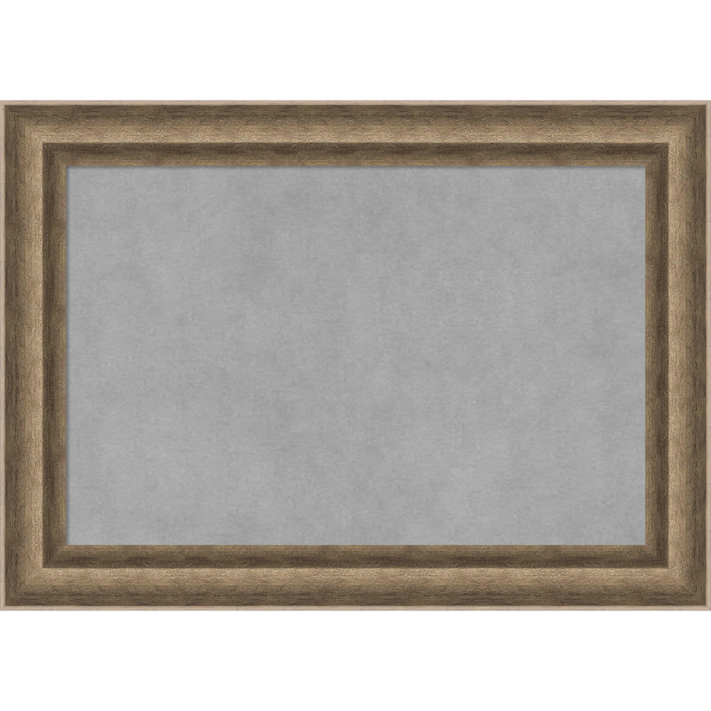 Tableau magnétique à cadre gris anthracite Allure, H 15 po x l 21 po