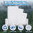 10 Packs 2ft x 4ft Drop Ceiling Tiles 24x48 PVC Ceiling Panels White-137657398