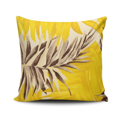 Housse de coussin décorative Erke, 17 x 17 pouces, 50% coton / 50% polyester | Lavable à la machine à 104 ° F, repassable, fermeture à glissière dissimulée | Parfait pour le salon, la chambre à coucher et la décoration intérieure élégante
