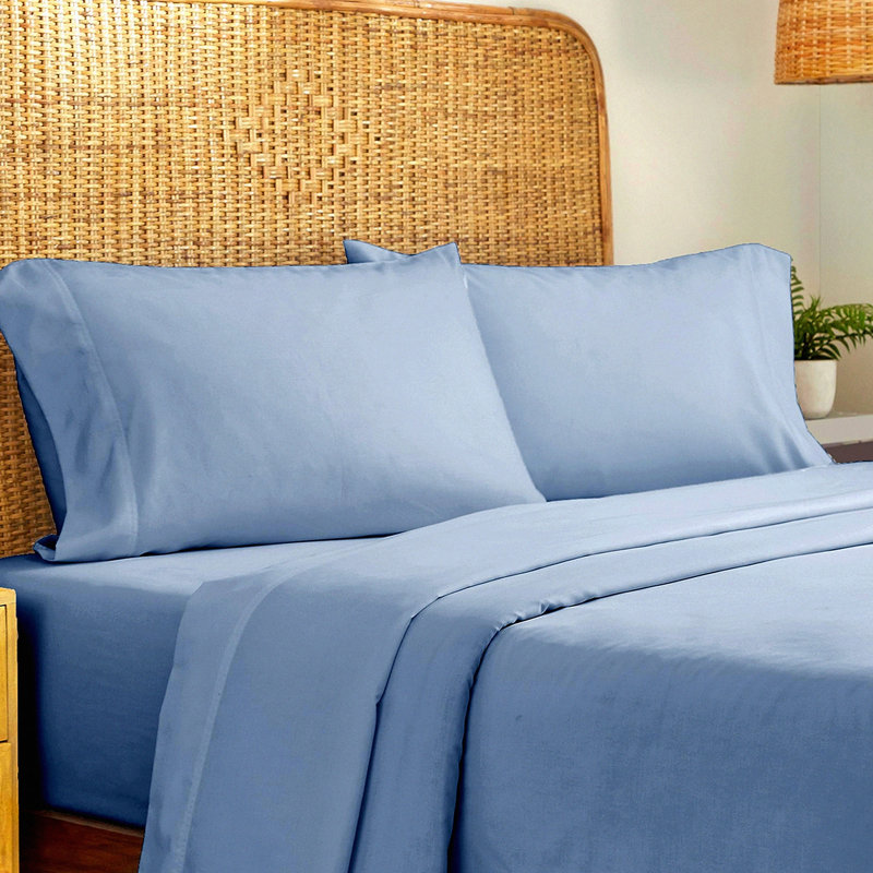 CozyCotton Flannel Sheets Set - Soft Bedding with Deep Pocket - 100% Cotton, Warm & Brushed - 4 Piece Bed Sheets & Pillowcases