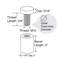 Pour ancrages muraux et vis pour PVC, verre et acrylique