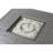Gulli Square Aluminum Propane Fire Pit Table-1096663062