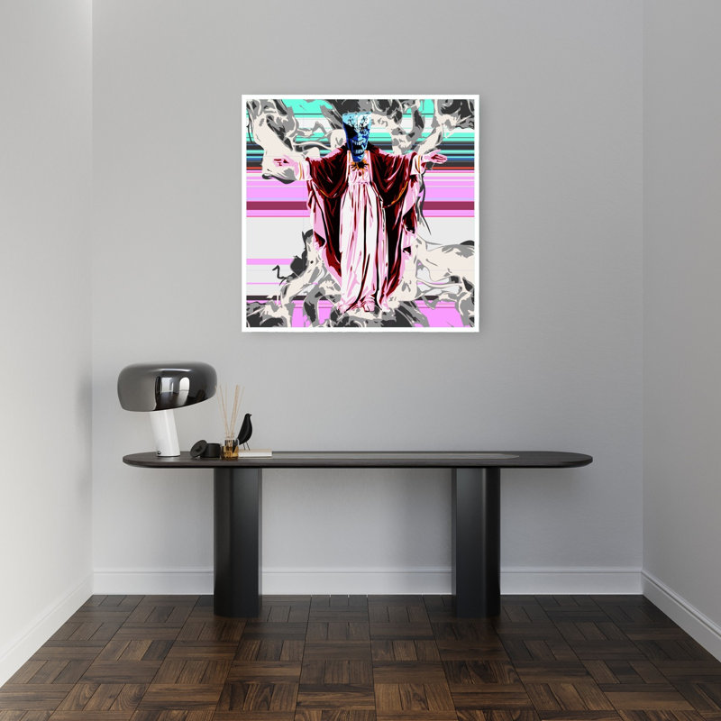 Reproduction d'art mural gothique, H 32 po x l 32 po