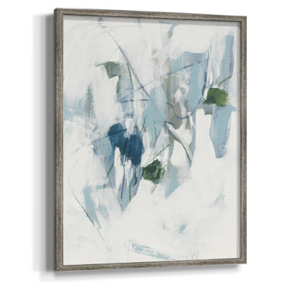 Ice Cavern II, reproduction encadrée - bois massif