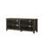 Trove TV Stand Media Cabinet W Open Shelves, Dusty Oak Brown 58 Inch
