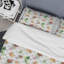 Ensemble de housse de couette bohémien Bright and Colorful Boho Feathers II - Microfibre polyester-2128488393