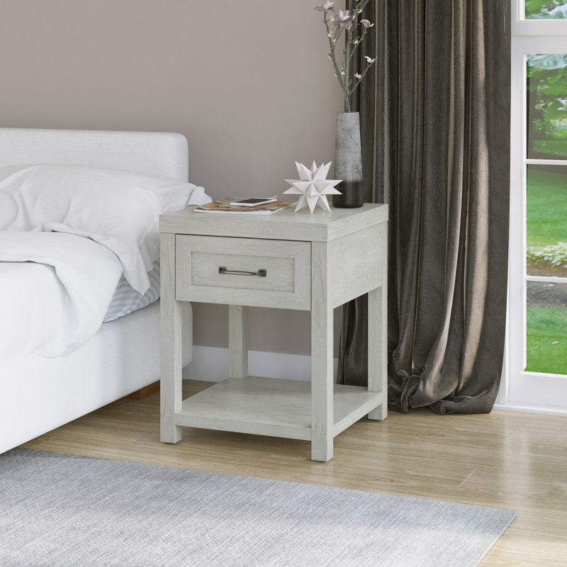 Akeal 19.5'' W Nightstand, Fairfax Oak