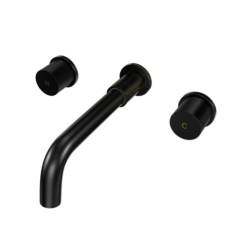 Herathena 2-handle Bathroom Faucet, Black
