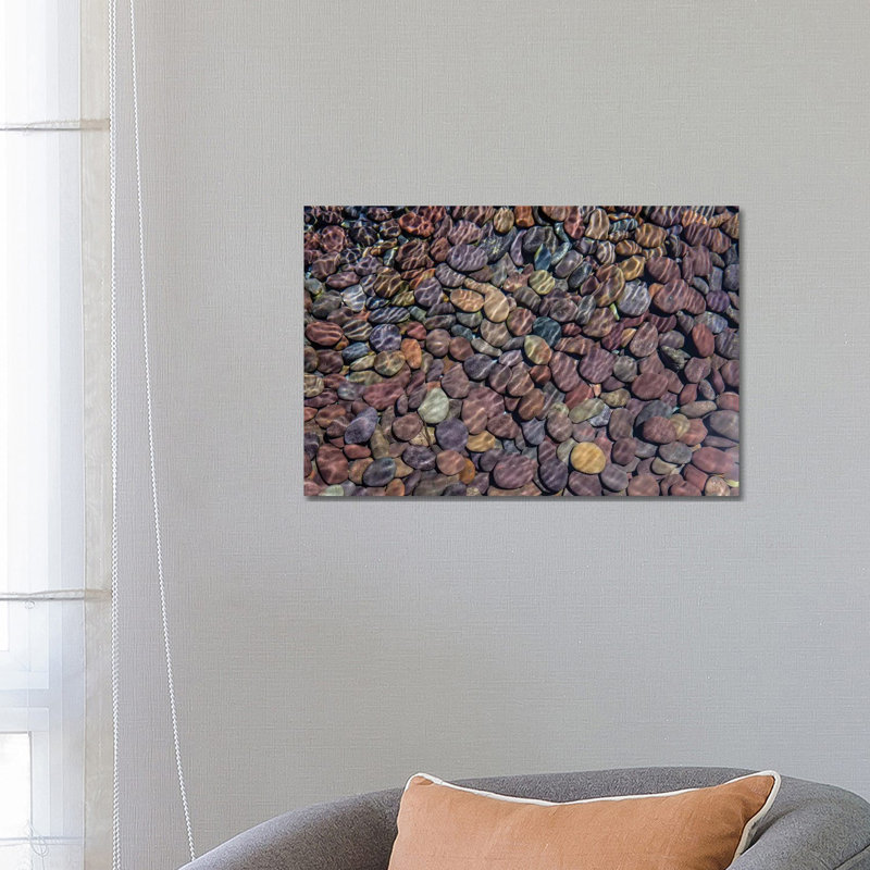 Colorful Stones II by Barbara Markoff - Wrapped Canvas Print, 45.72cm H x 66.04cm W x 1.91cm D