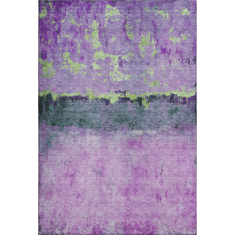 Premium Machine Washable Varroville AMF1716 Abstract Rug