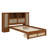 Twin-Size Wooden Bed Featuring Dual Storage Lockers, Drawer, And Headboard Shelf-1591141373