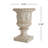 Valencia Handcrafted MGO Garden Urn With Antique Detailing And Drainage For Outdoor Elegance