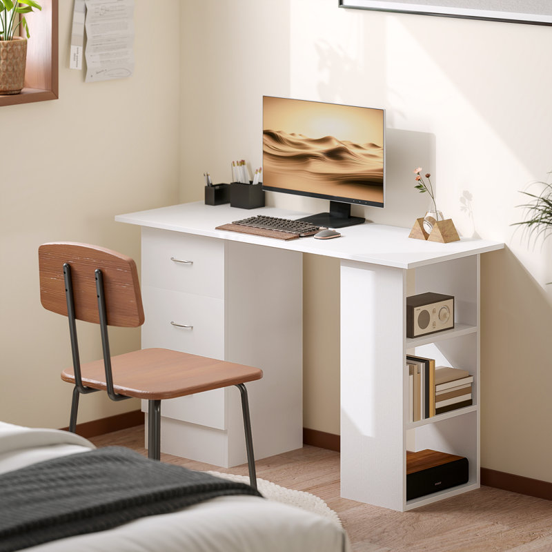 Computer Desk, White