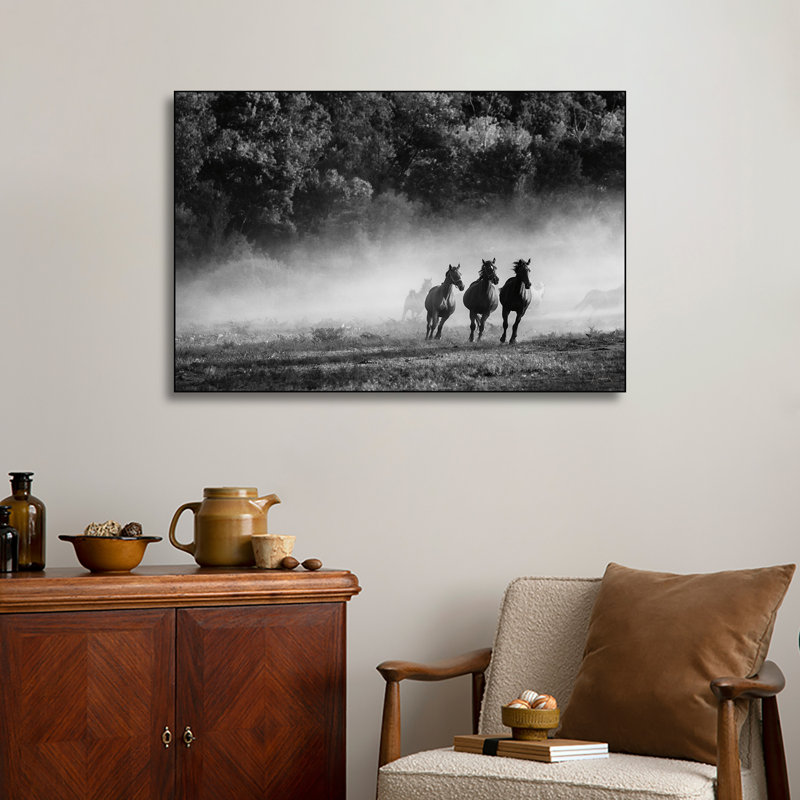 Impression sur toile, "Ste Country" par Aledanda