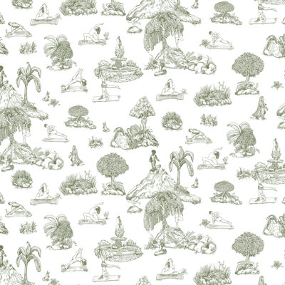 Yoga Garden Toile