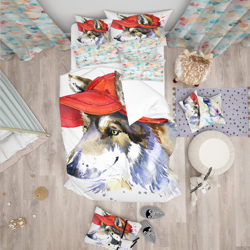 Ensemble de housse de couette, Housse de couette double / grand + 2 taies