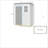 Lockable Sheds With Storage, Steel Reinforced Compact Modern Garden