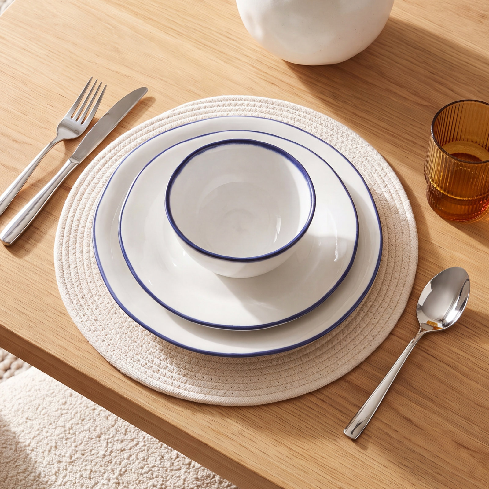 Aurora Handmade Stoneware Dinnerware Set