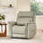 Top Grain Leather Power Lift Recliner With Massage & Heat & Foldable Tray Table-119812740