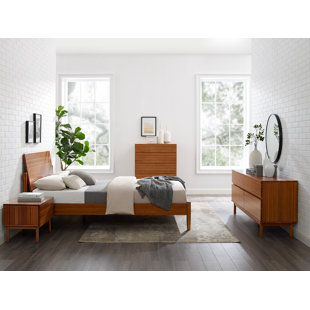 Solid Wood Piece Bedroom Set