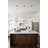 Rodriques 1-Light Chrome Single Geometric Pendant With A Smoke Acrylic Shade