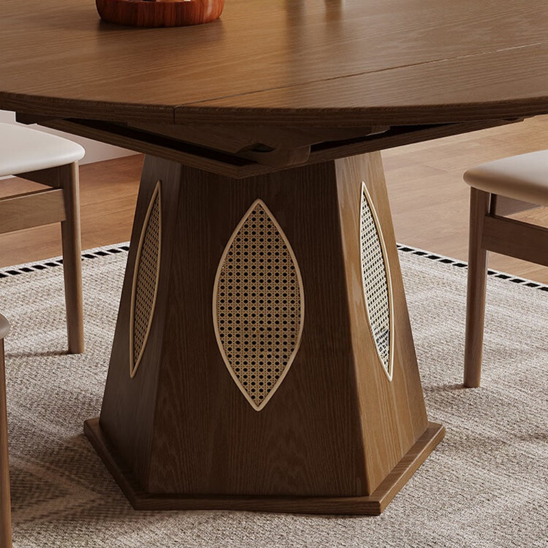 Table de salle à manger, Brun, Brun
