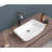 24"X15" Ceramic Rectangular Vessel Bathroom Sink