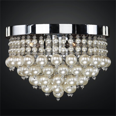 Pearl Bead Flush Mount