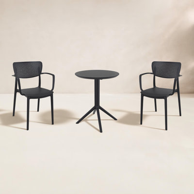 Farrah 24" Patio Bistro Set