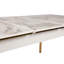 Rimma Extendable Metal Base Dining Table