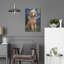  «Poodle Starry Night» par Rich Monet, art mural en métal, 16 po x 24 po-527618209