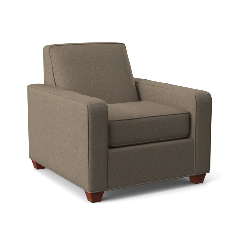 Avery Upholstered Armchair, BM Cherry, Archetype Hemp
