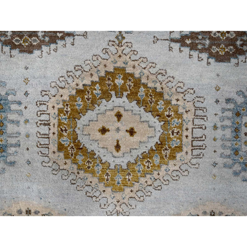 Tapis rond unique 6 pi x 6 pi Castielle