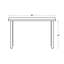 Bureau de table HON Coze, plateau naturel Recon, cadre noir, l 54 po-87690717-87690720