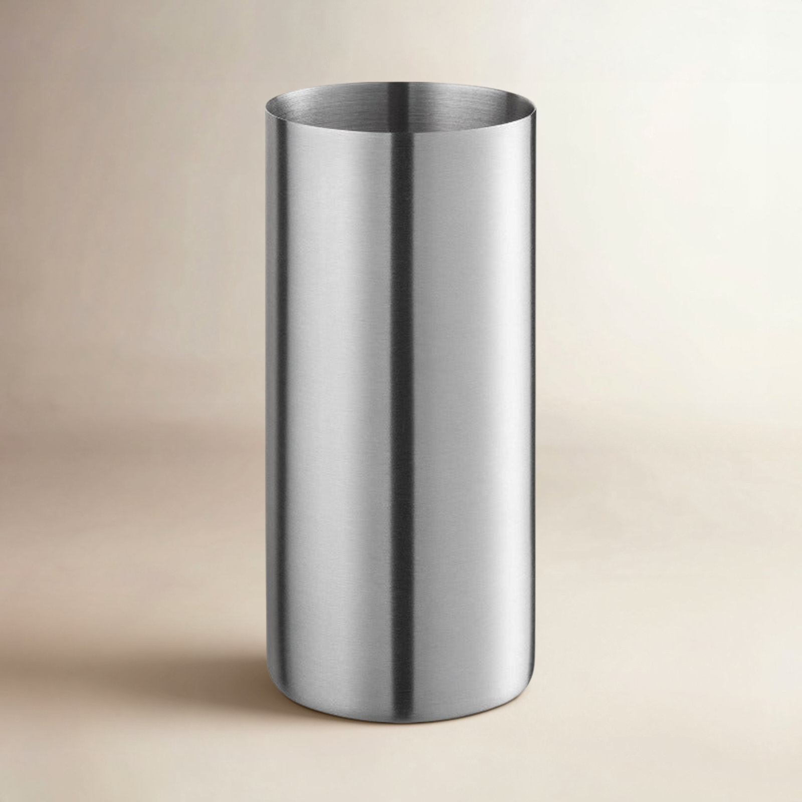 MODO Bathroom Tumbler / Toothbrush Holder, Brushed Stainless Steel