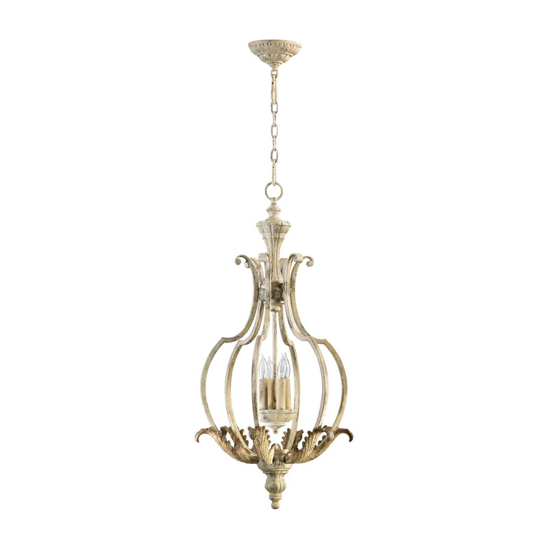 Lustre géométrique à 4 lumières Pederson