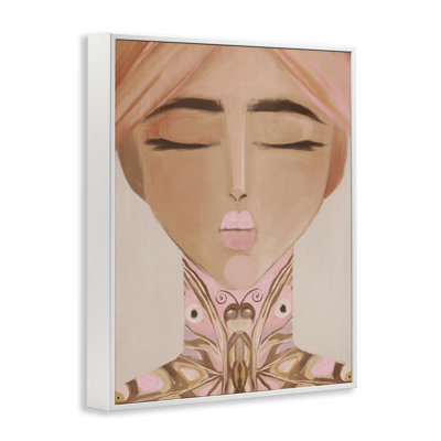 «Lady Butterfly Portrait», estampe numérique, design par Anna Lischenko