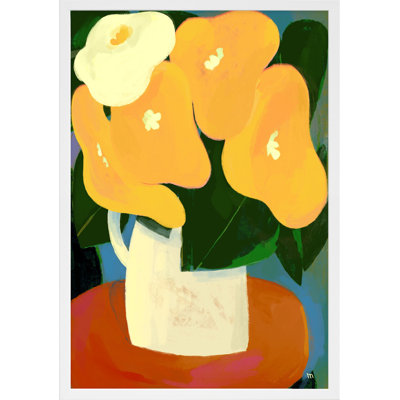 Juliane "My Yellow Flowers" Painting