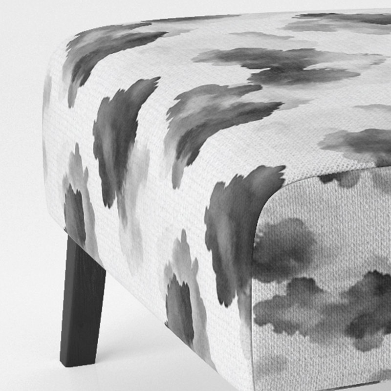 Fauteuil de chambre Modern, Pantoufle sans accoudoirs
