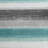Stripe Print Shower Curtain Aqua/Grey 72X72"