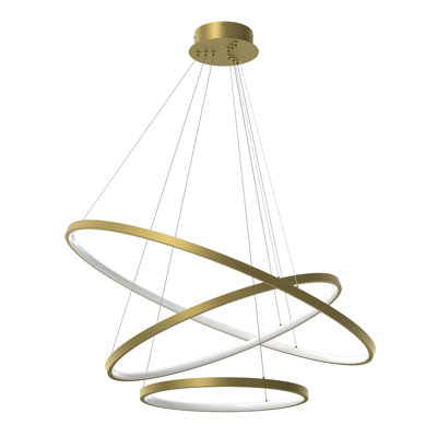 Bradstreet 3 - Light LED Geometric Pendant