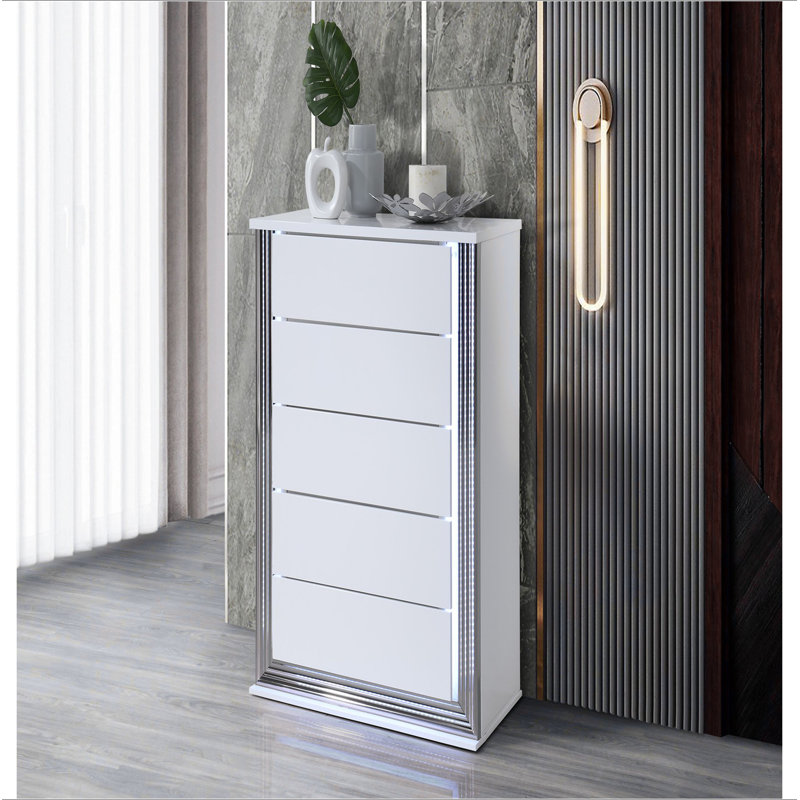 Commode blanche à lune MOON