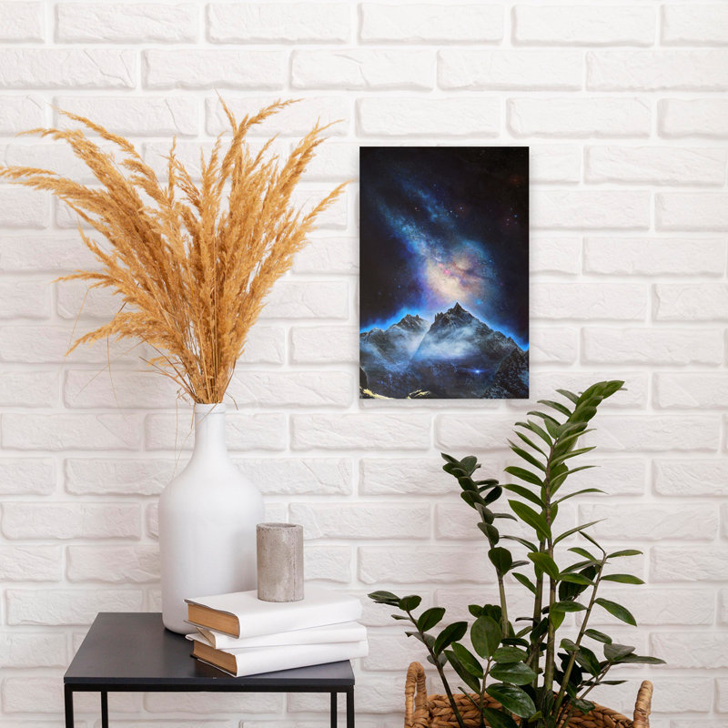 Contemporary Art Abstract Contemporary Landscape Nature Wall Art, 18" H x 12" W