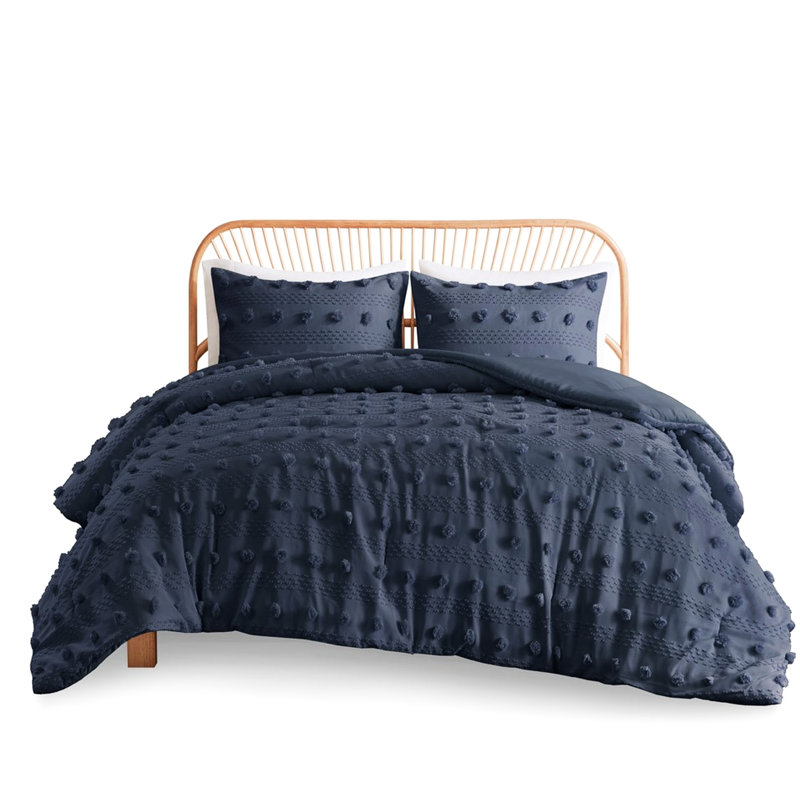Proof Comforter Full/queen, Navy Full/queen , Navy,, Navy, Full Comforter + 2 Shams