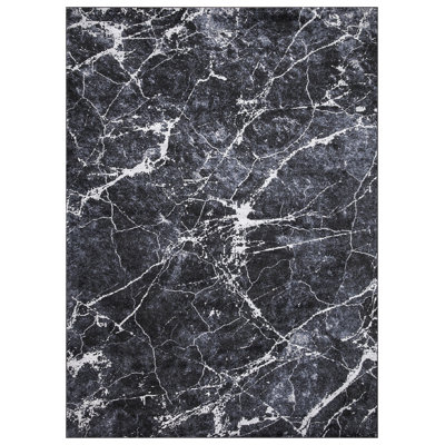 Tapis performant à tissage en marbre Napoli